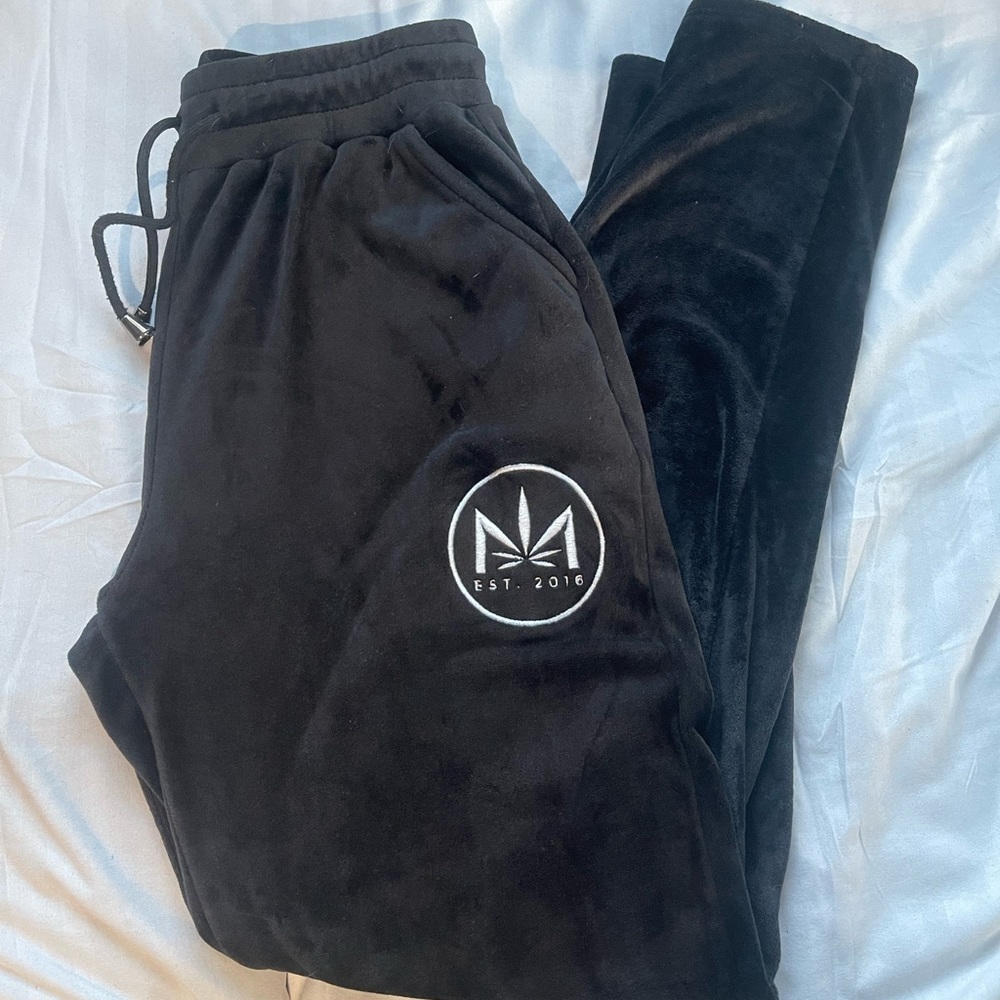 DIME Velvet Sweat Pants / Straight pants / XS Women